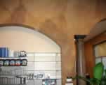 Beauty Salon Old World Look Faux Finish and Columns